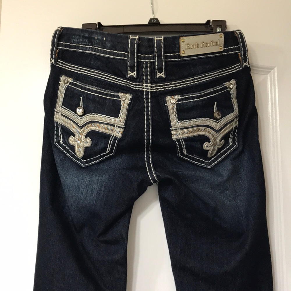 Rock Revival Janelle Mid-Rise Skinny